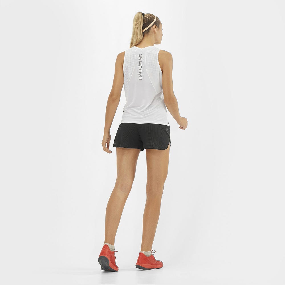 Women's Salomon S/LAB PHANTASM CF Running Shoes Red/Red/Red | ALGY-63250