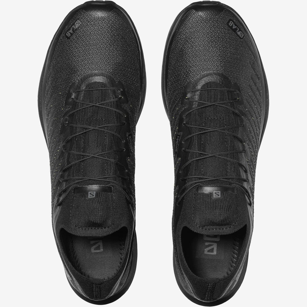 Women's Salomon S/LAB PULSAR BLACK LIMITED Sneakers Black | UYNB-17309