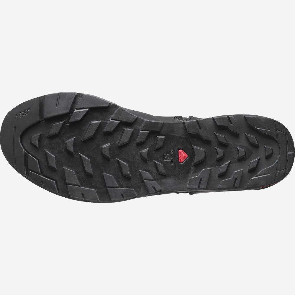 Women's Salomon S/LAB X ALPINE MODULAR Trail Running Shoes Black/Blue | WZIQ-69825
