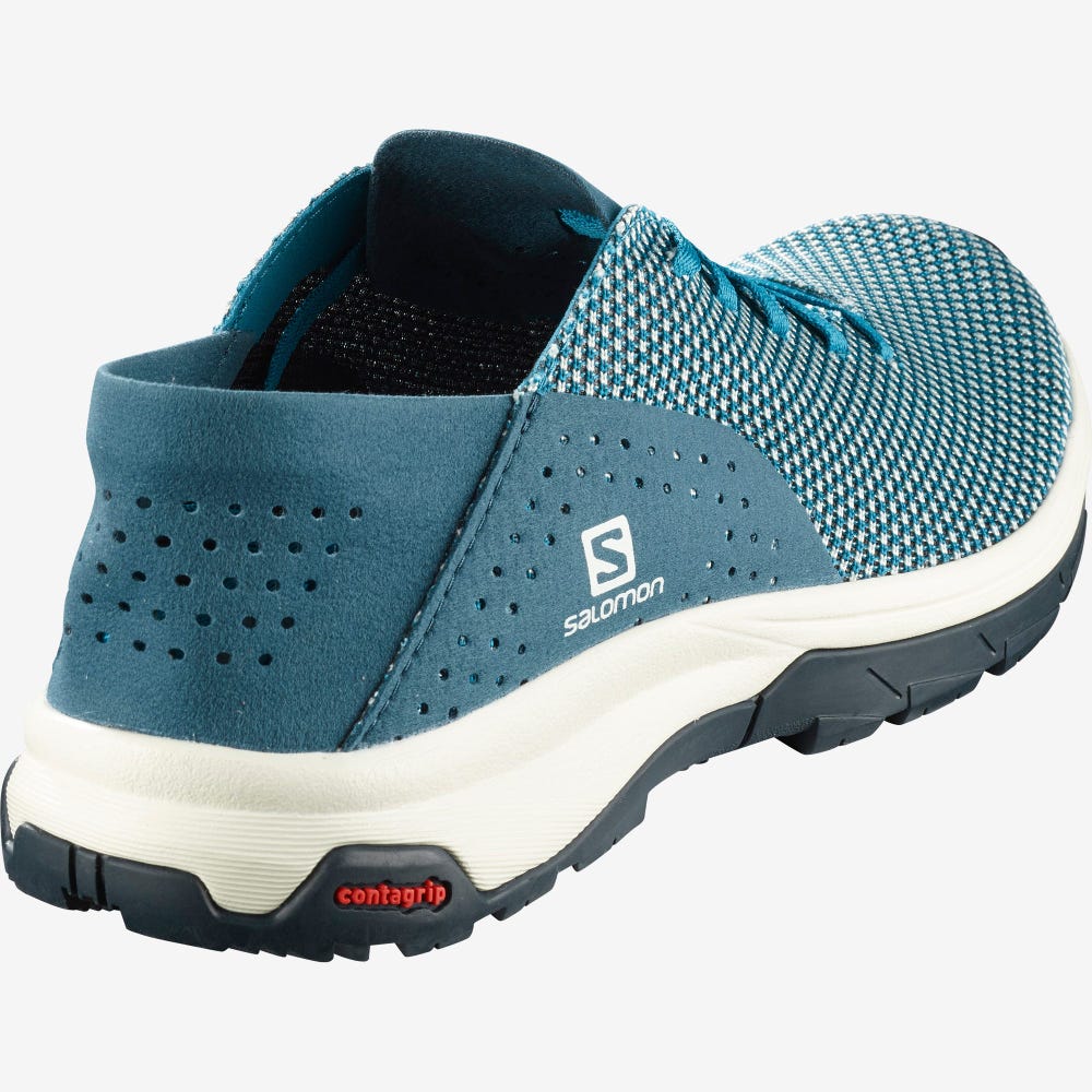 Women's Salomon TECH LITE W Hiking Shoes Navy | DEQH-01694