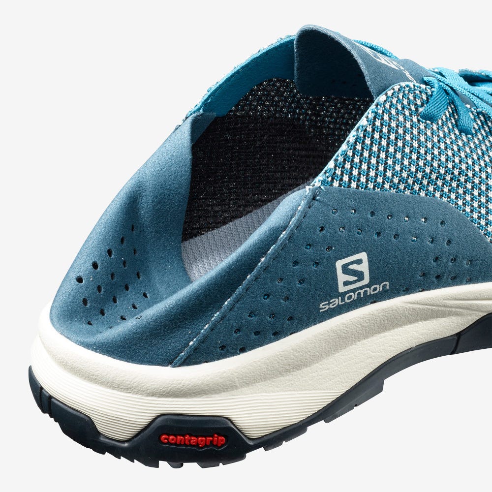 Women's Salomon TECH LITE W Hiking Shoes Navy | DEQH-01694