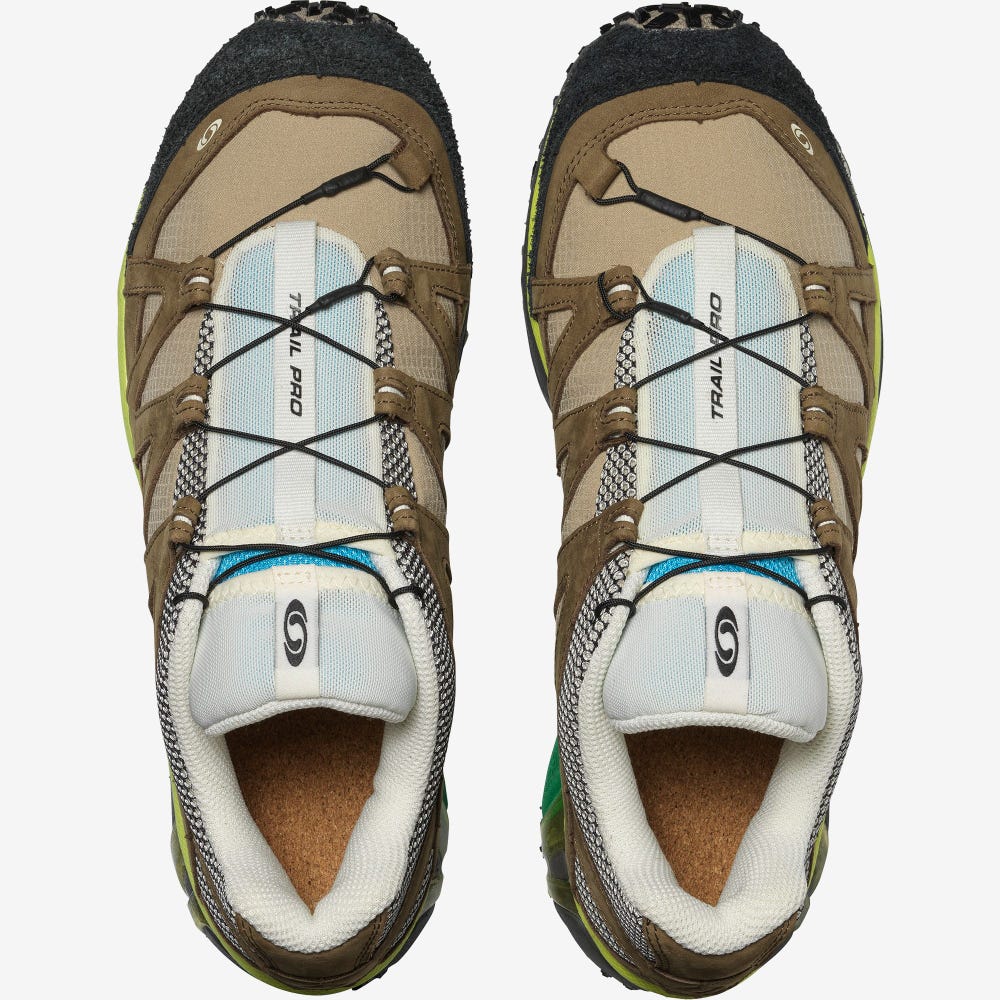 Women's Salomon TRAIL PRO FOR THE BROKEN ARM Sneakers Light Green | IPUW-48609