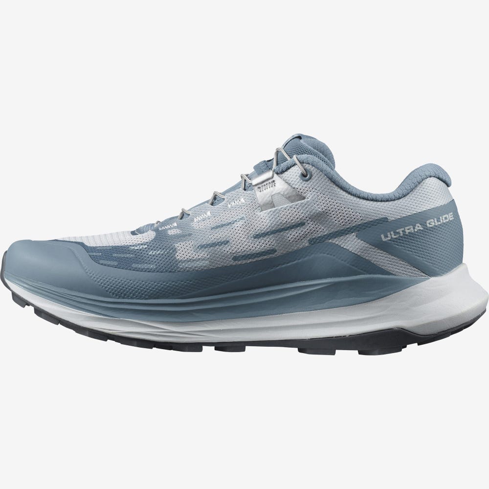 Women's Salomon ULTRA GLIDE Trail Running Shoes Blue | MSWD-51379