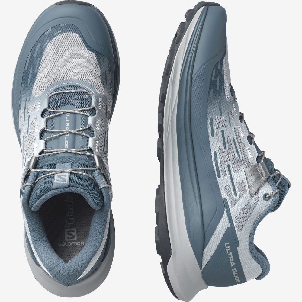Women's Salomon ULTRA GLIDE Trail Running Shoes Blue | MSWD-51379