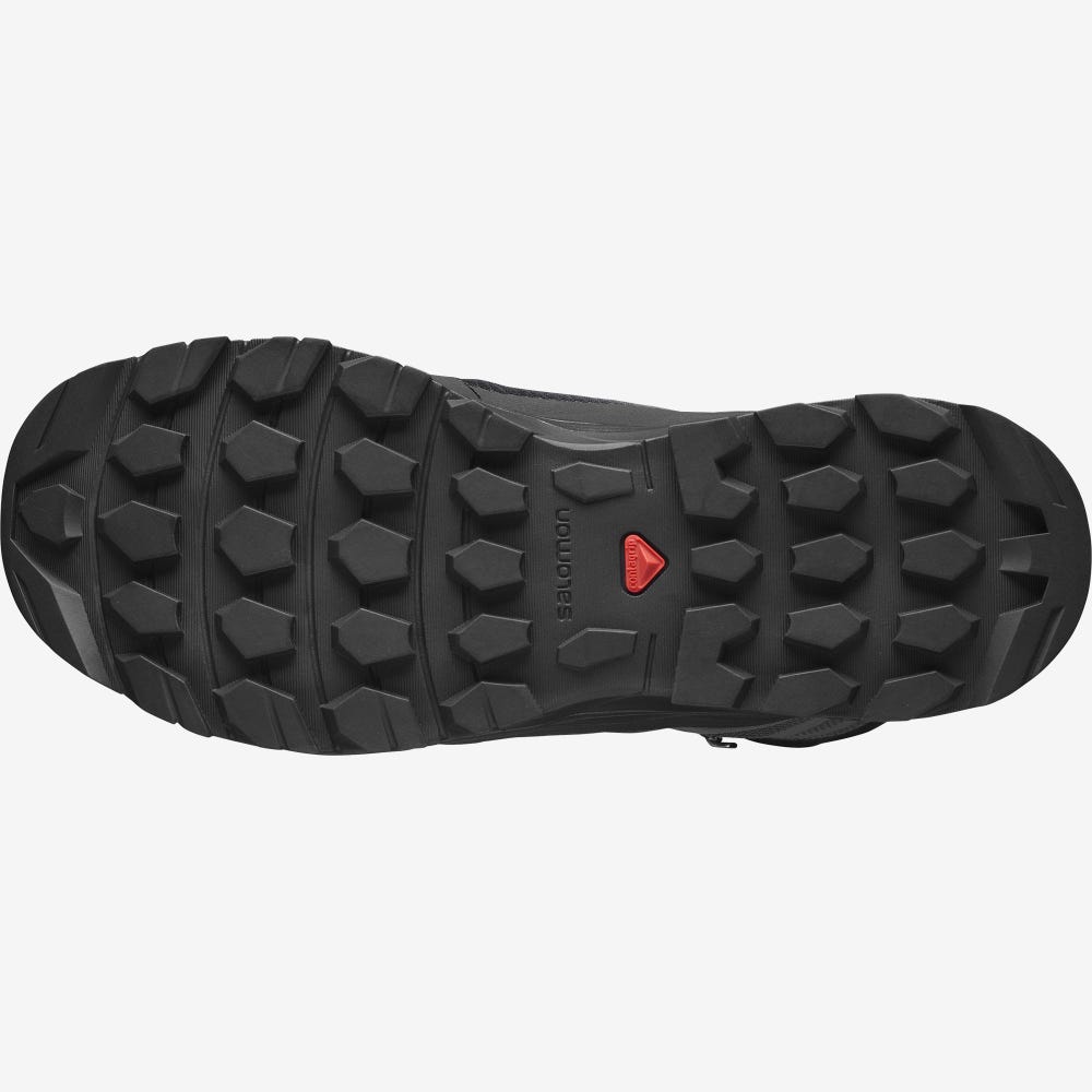 Women's Salomon VAYA BLAZE THINSULATE™ CLIMASALOMON™ WATERPROOF Hiking Boots Black | KNWC-47012