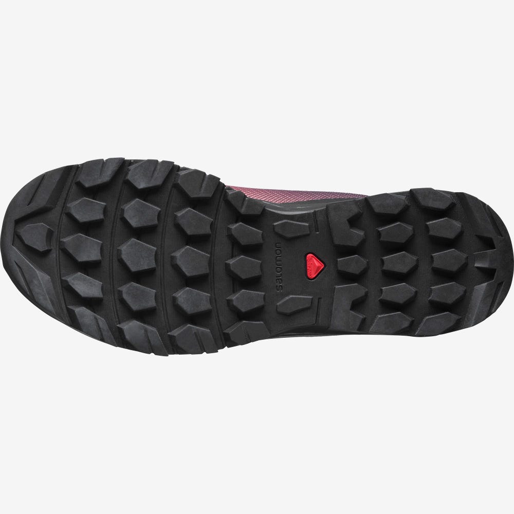 Women's Salomon VAYA Hiking Shoes Black | MGVX-89264