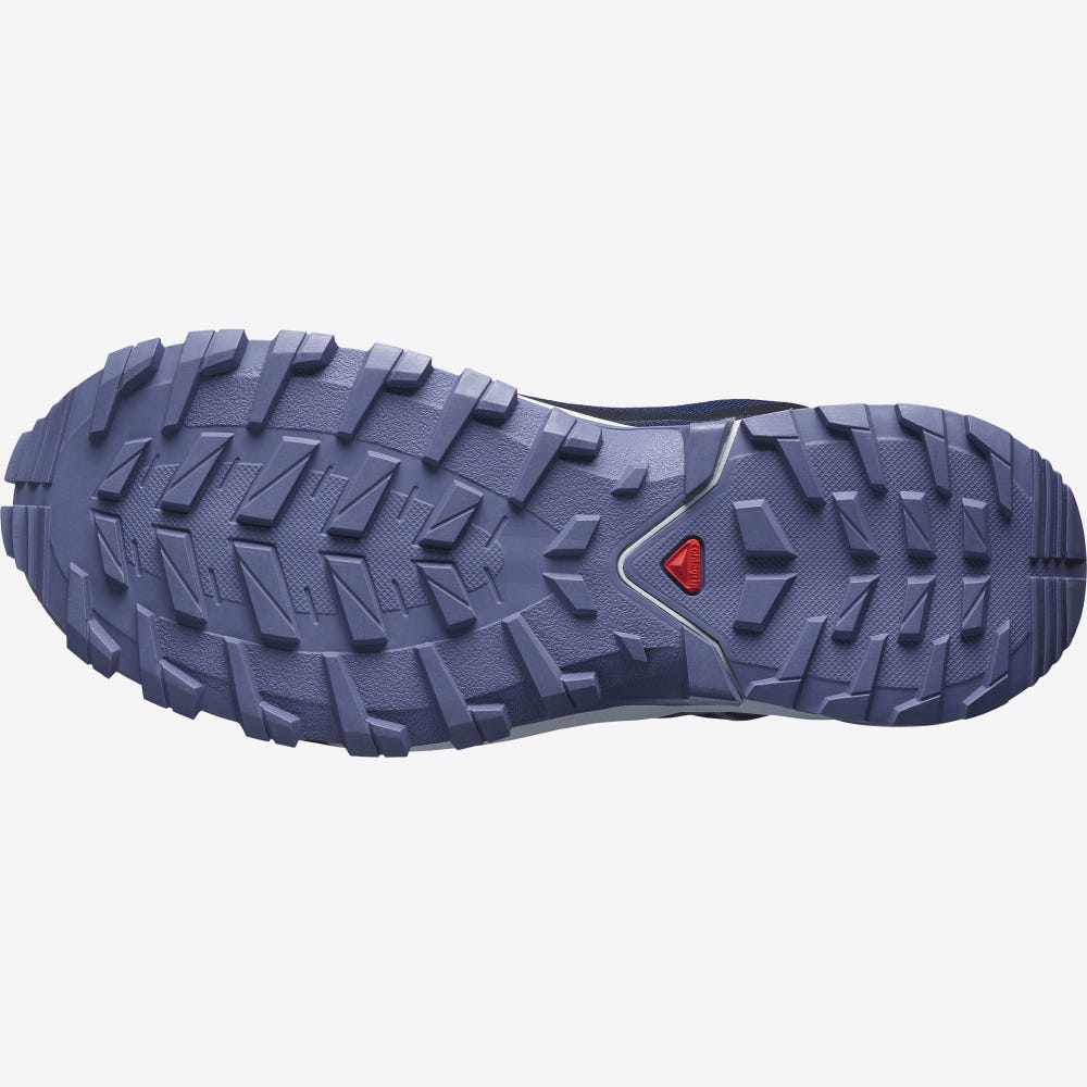Women's Salomon XA COLLIDER 2 GORE-TEX Trail Running Shoes Blue | EUGS-95270