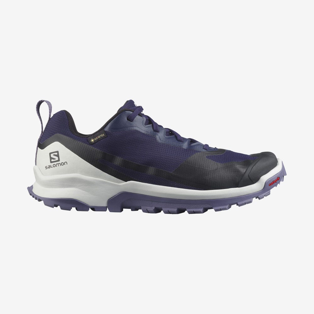 Women\'s Salomon XA COLLIDER 2 GORE-TEX Trail Running Shoes Blue | EUGS-95270