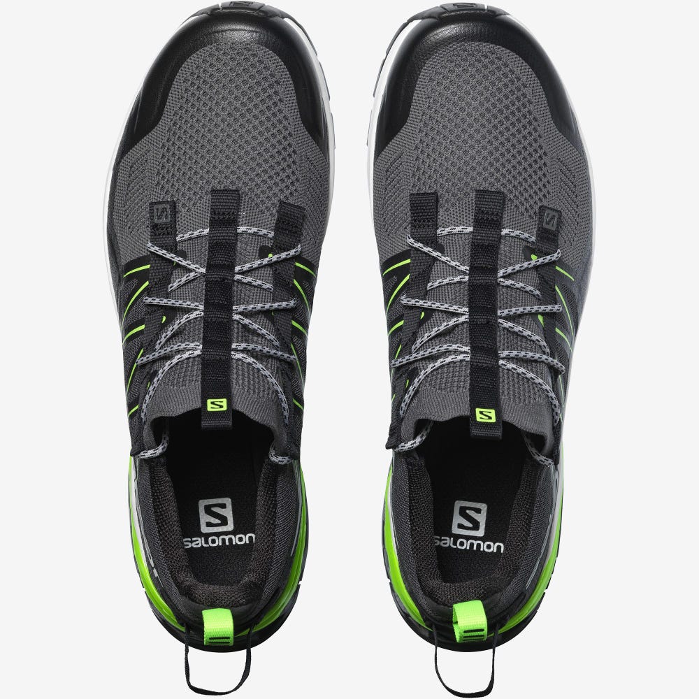 Women's Salomon XA COVER Sneakers Black/Green | UITP-42798