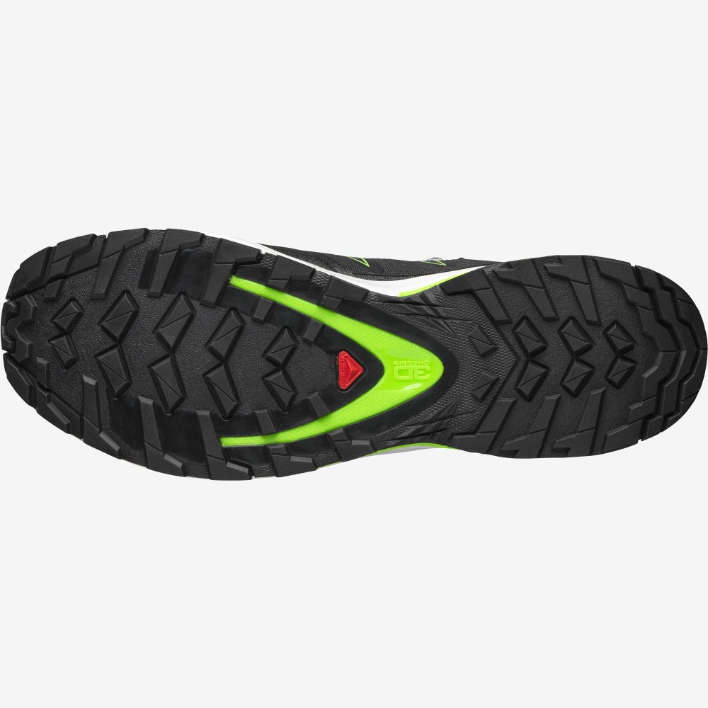 Women's Salomon XA COVER Sneakers Black/Green | UITP-42798