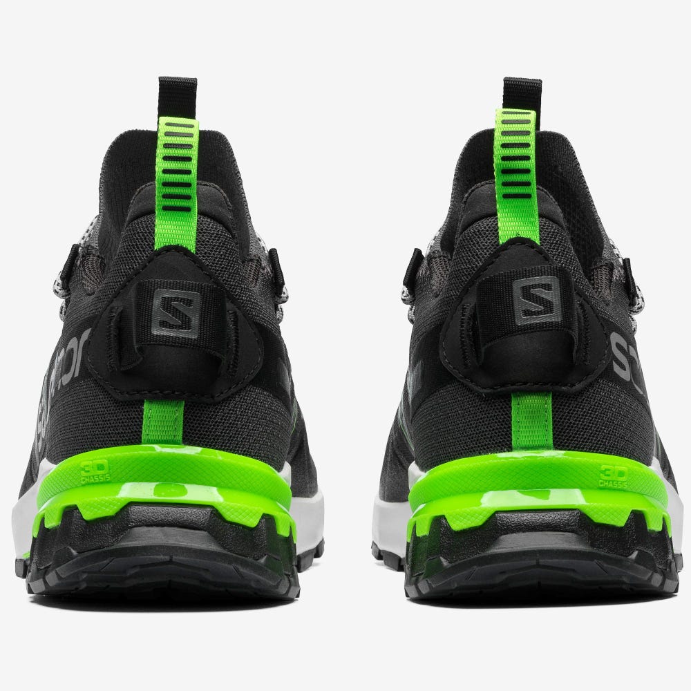 Women's Salomon XA COVER Sneakers Black/Green | UITP-42798
