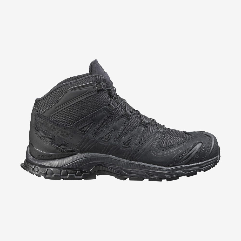 Women\'s Salomon XA FORCES MID EN Tactical Boots Black | VQPO-13246