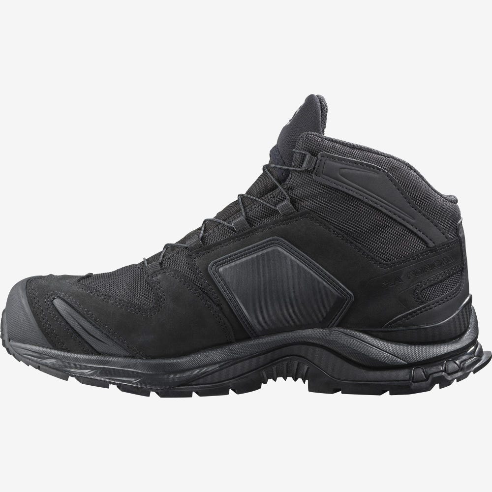 Women's Salomon XA FORCES MID GORE-TEX EN Tactical Boots Black | SDKJ-42756