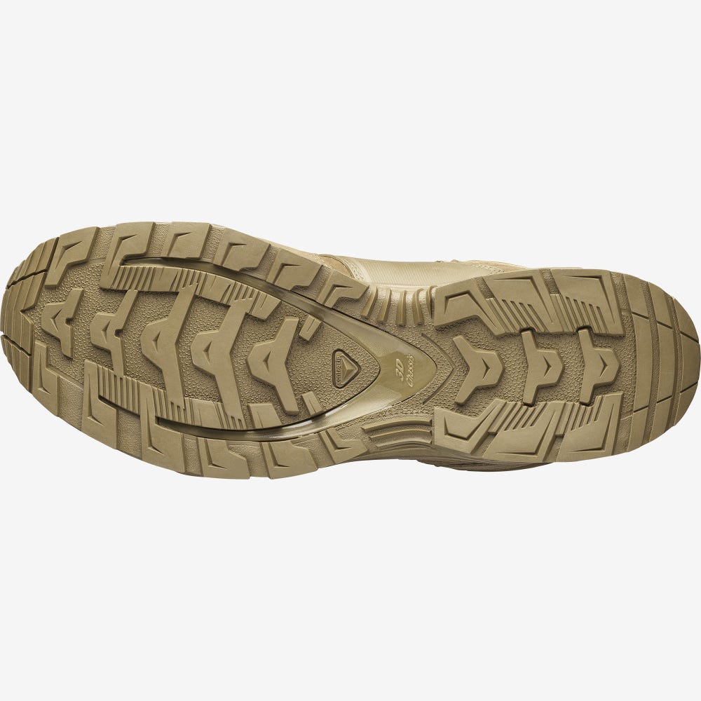 Women's Salomon XA FORCES MID Tactical Boots Brown | EMBW-45097