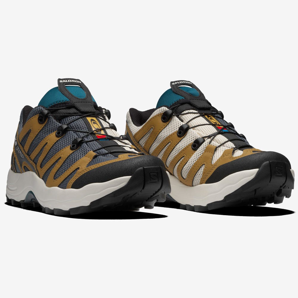 Women's Salomon XA PRO 1 Sneakers Grey/Brown | SCNA-43816