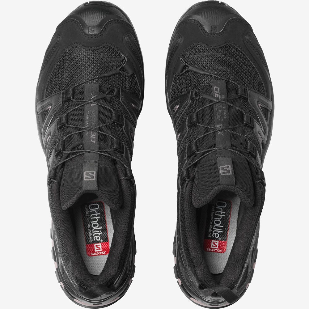 Women's Salomon XA PRO 3D Sneakers Black | PTKI-70314