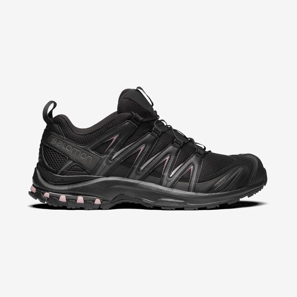 Women\'s Salomon XA PRO 3D Sneakers Black | PTKI-70314