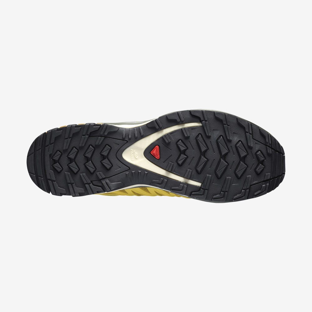 Women's Salomon XA-PRO FUSION ADVANCED Sneakers Yellow/Grey | GZJE-09834