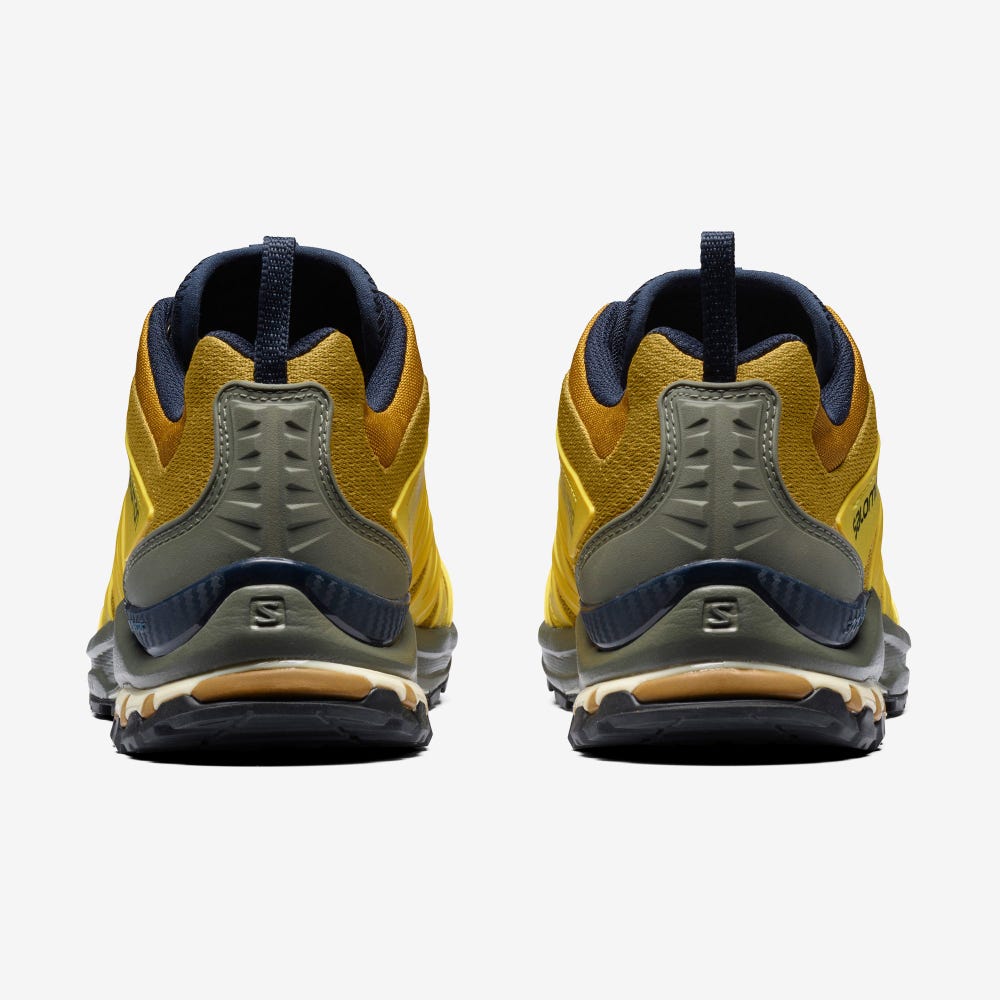 Women's Salomon XA-PRO FUSION ADVANCED Sneakers Yellow/Grey | GZJE-09834