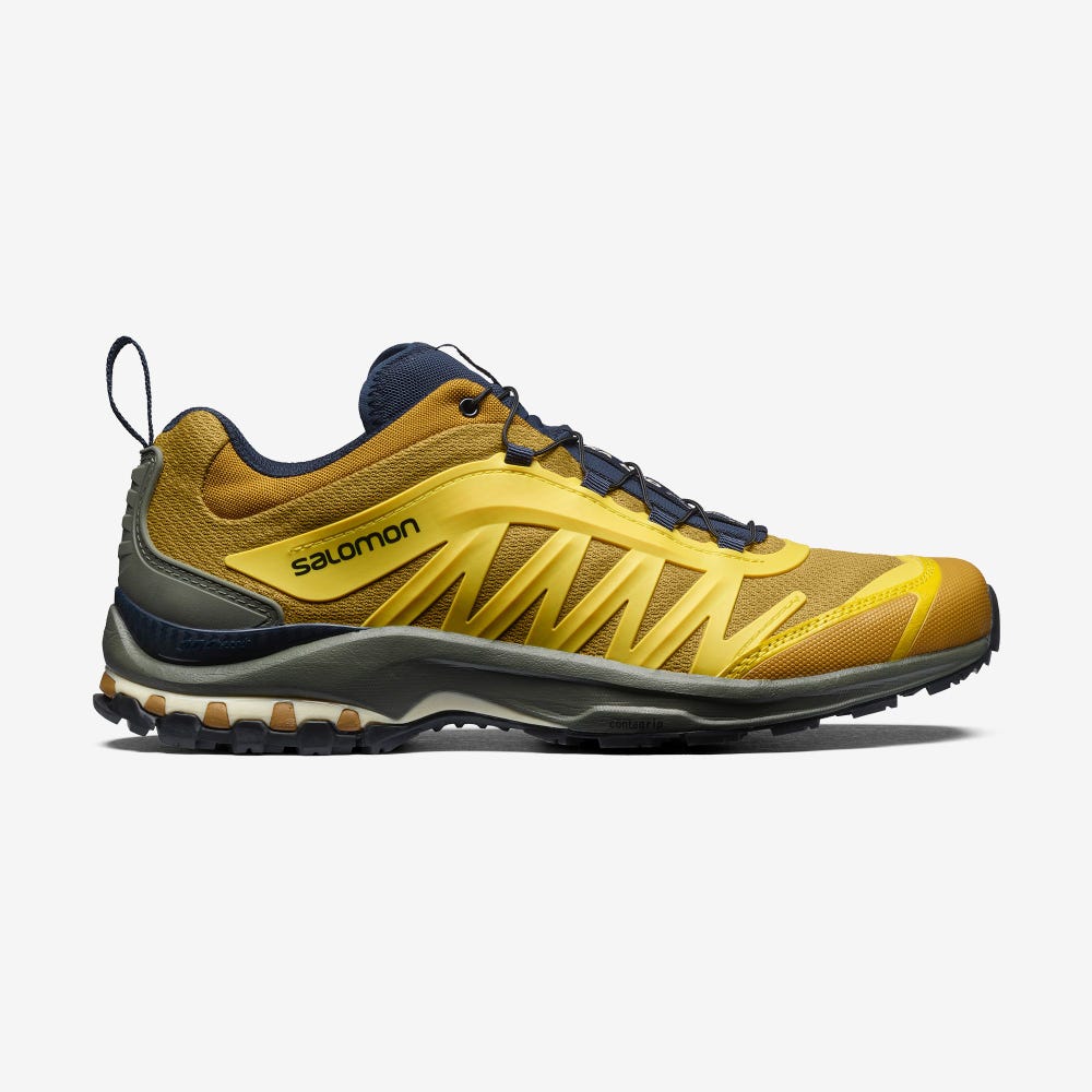 Women\'s Salomon XA-PRO FUSION ADVANCED Sneakers Yellow/Grey | GZJE-09834