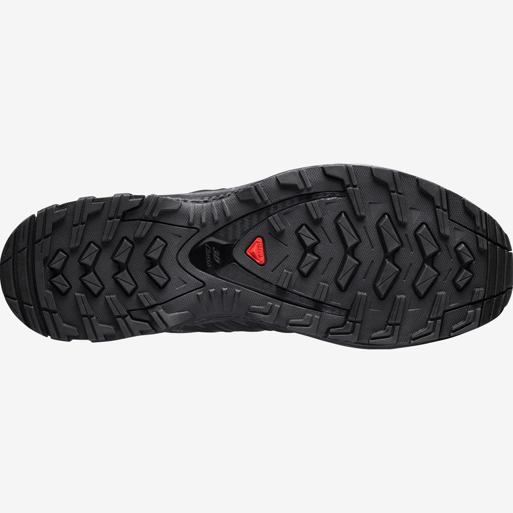Women's Salomon XA-PRO FUSION ADVANCED Sneakers Black/Blue | XNWZ-84792