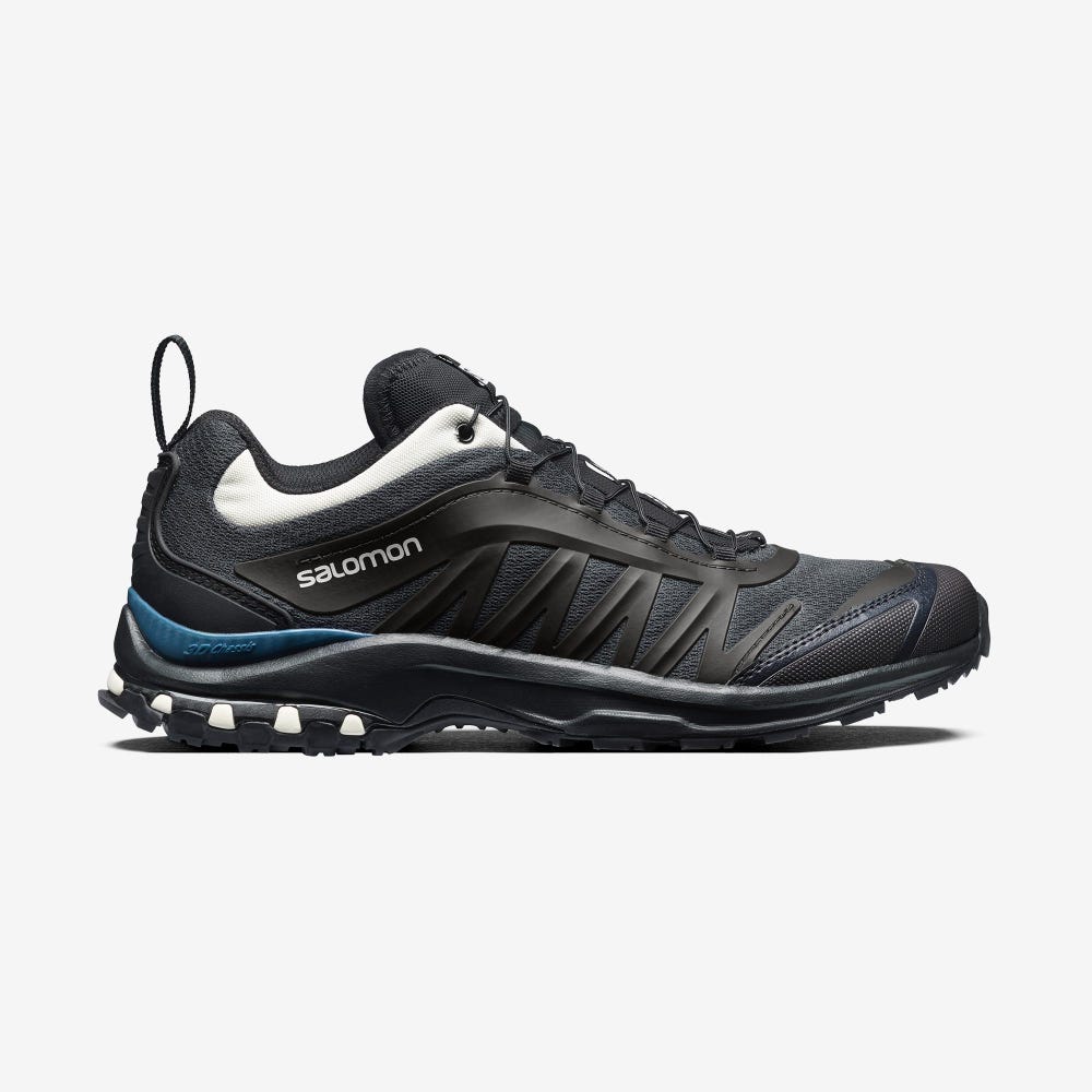 Women\'s Salomon XA-PRO FUSION ADVANCED Sneakers Black/Blue | XNWZ-84792
