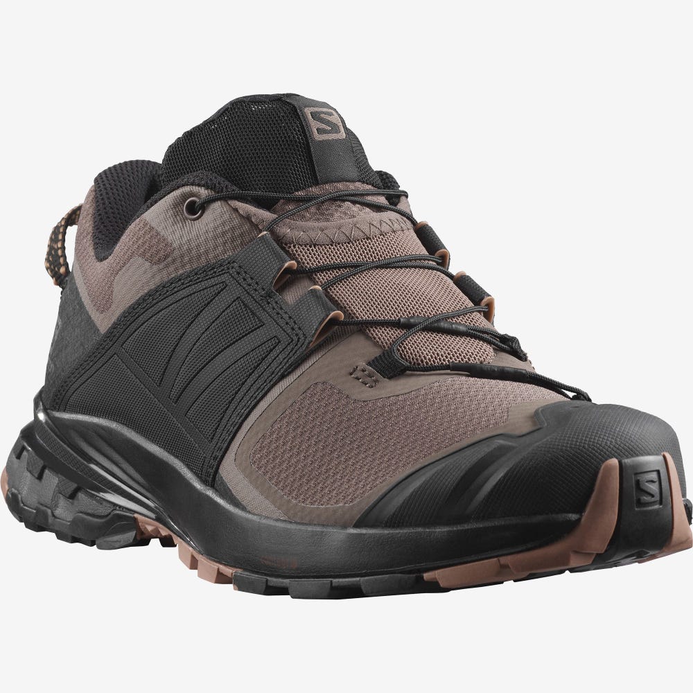 Women's Salomon XA WILD Trail Running Shoes Black | CVMW-17293