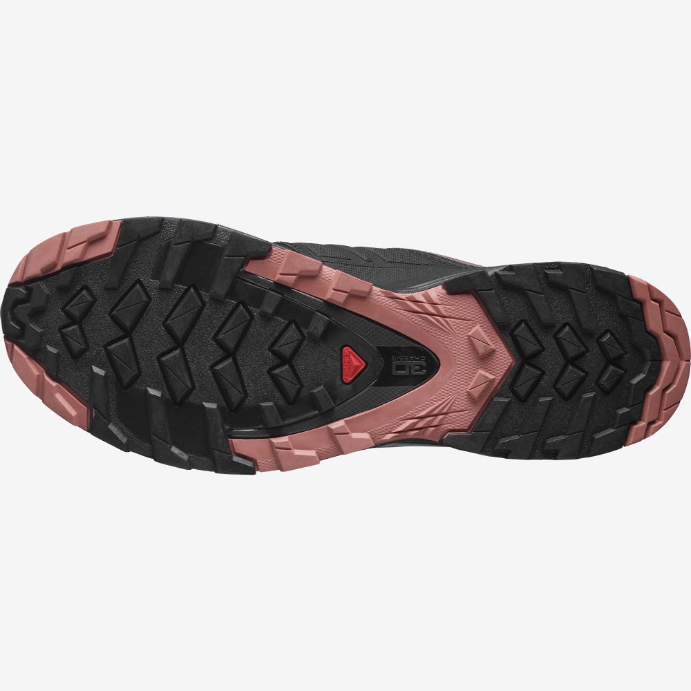 Women's Salomon XA WILD Trail Running Shoes Black | CVMW-17293