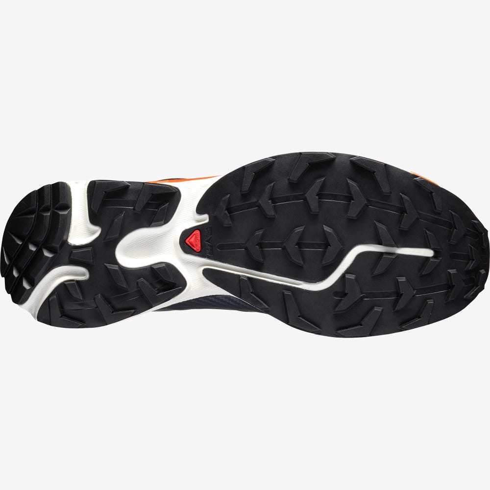 Women's Salomon XT-4 ADVANCED Sneakers Blue/Red Orange | AVML-62548
