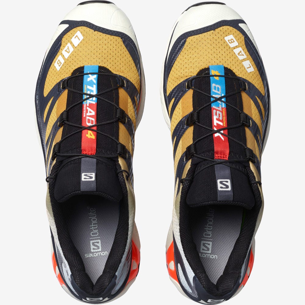 Women's Salomon XT-4 ADVANCED Sneakers Blue/Red Orange | AVML-62548