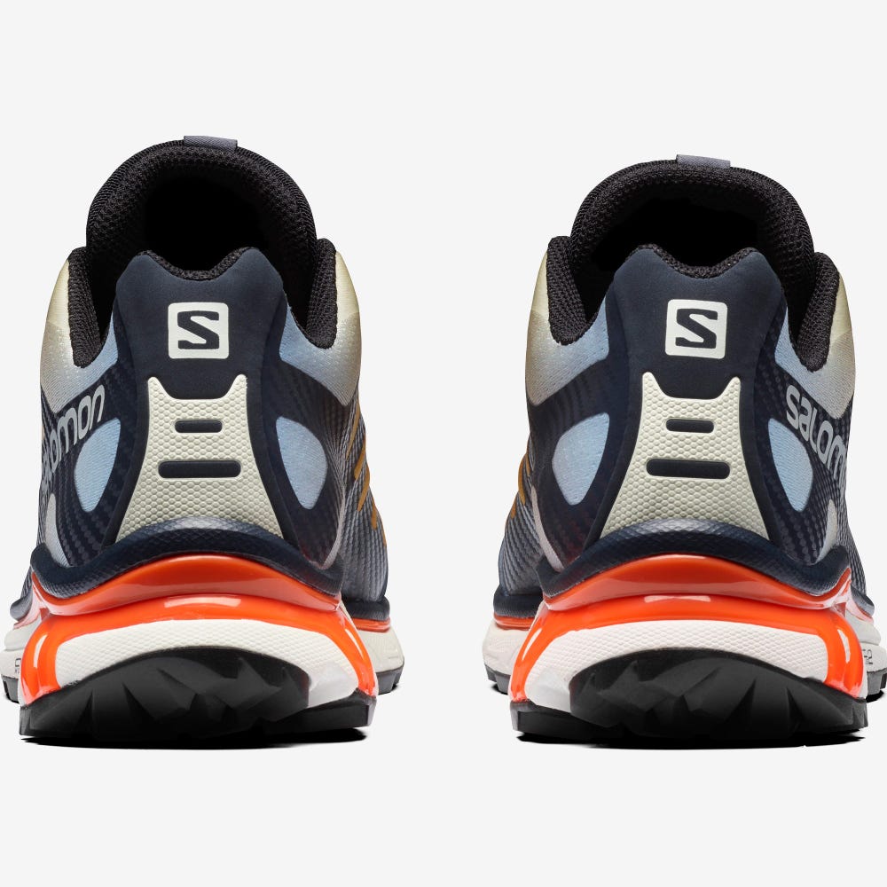 Women's Salomon XT-4 ADVANCED Sneakers Blue/Red Orange | AVML-62548