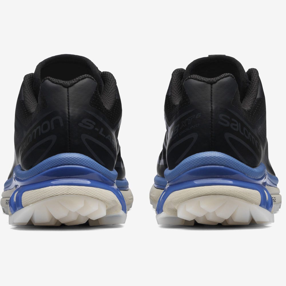 Women's Salomon XT-6 CLEAR Sneakers Black | PUDI-28536
