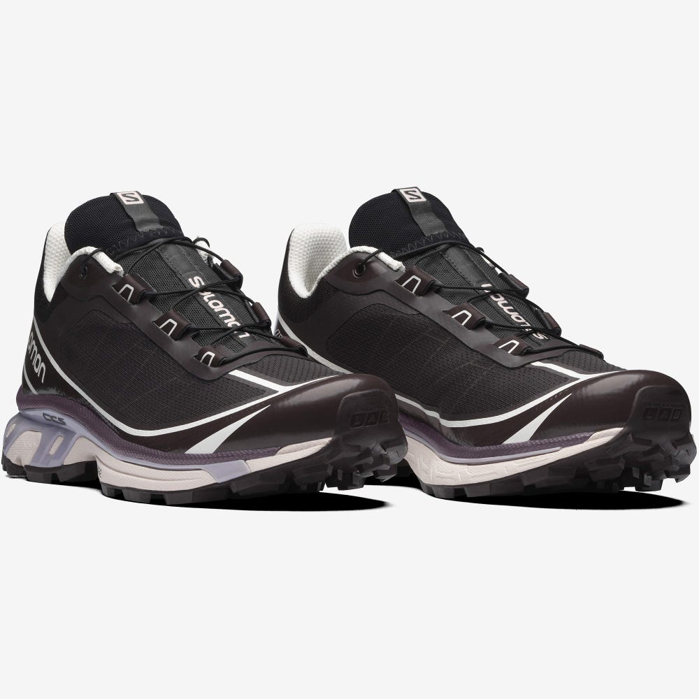 Women's Salomon XT-6 FT Sneakers Black/Chocolate Purple | RAIP-26490