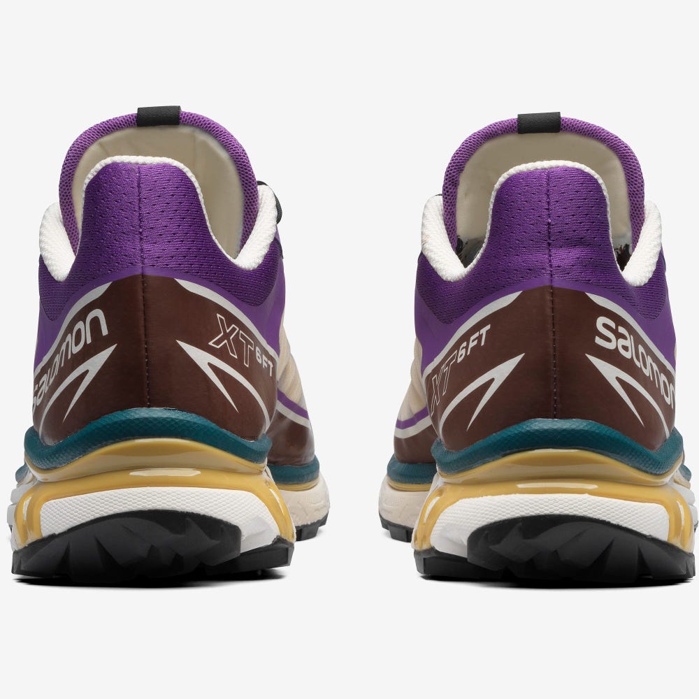 Women's Salomon XT-6 FT Sneakers Royal Purple/Chocolate | DLVF-96305