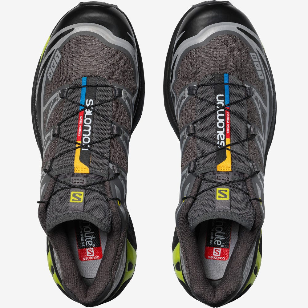 Women's Salomon XT-6 Sneakers Black | AIWK-13965