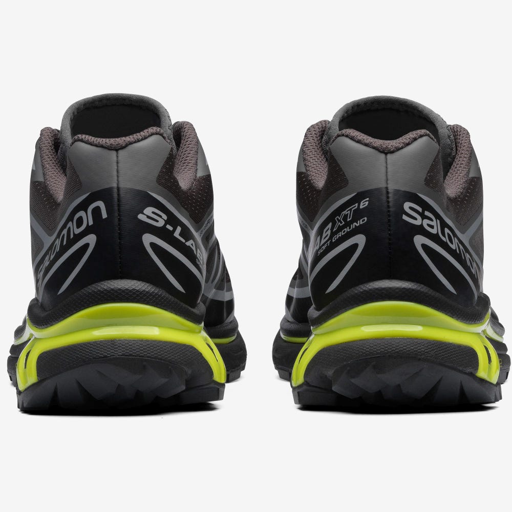 Women's Salomon XT-6 Sneakers Black | AIWK-13965