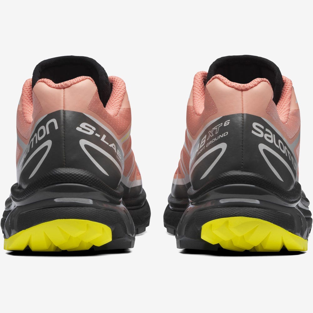 Women's Salomon XT-6 Sneakers Black | EARN-31079