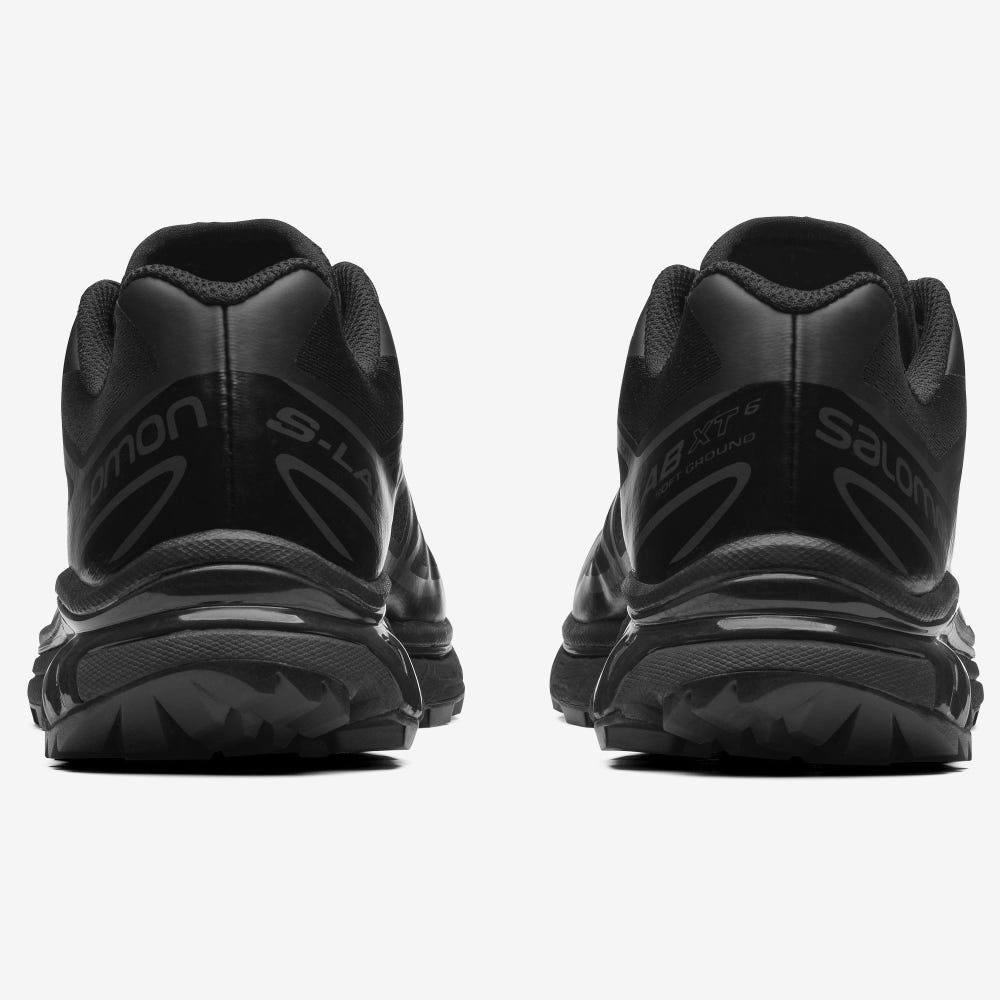 Women's Salomon XT-6 Sneakers Black | VJHM-72360