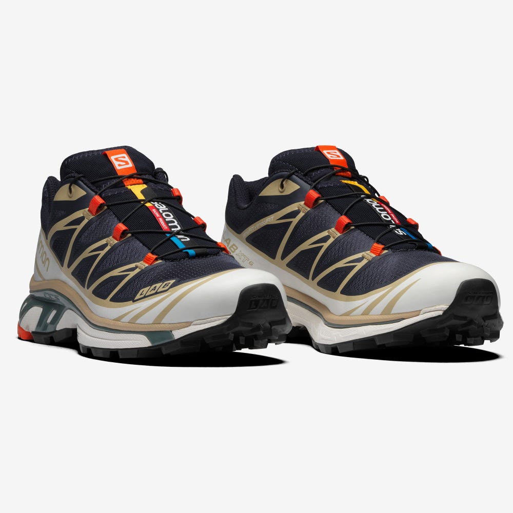 Women's Salomon XT-6 Sneakers Red Orange | AHUE-05846