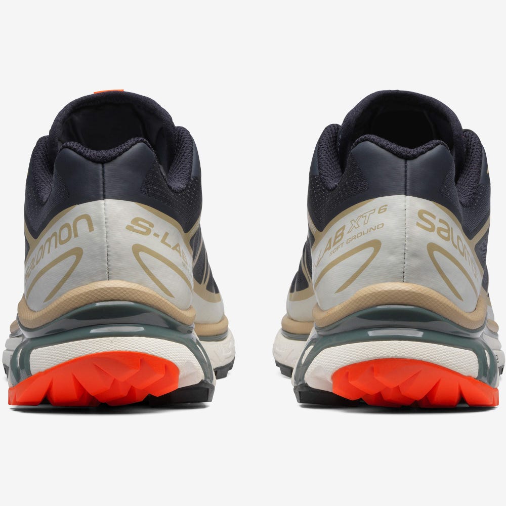 Women's Salomon XT-6 Sneakers Red Orange | AHUE-05846