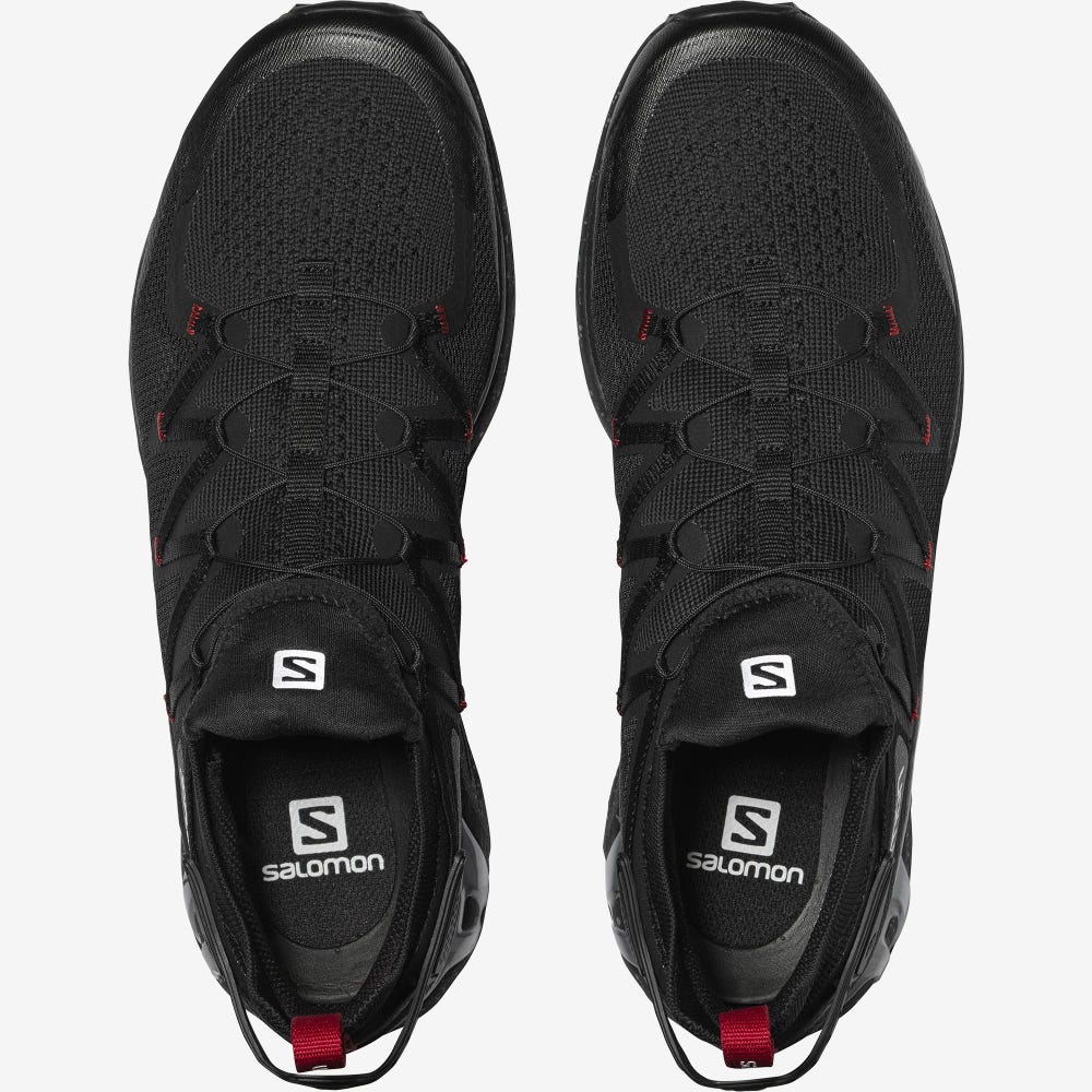Women's Salomon XT-RUSH Sneakers Black/Pink | GYRJ-92734