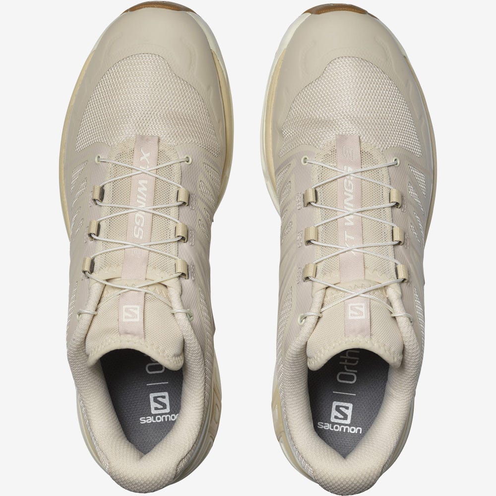 Women's Salomon XT-WINGS 2 Sneakers Beige/Brown | CMRH-93602