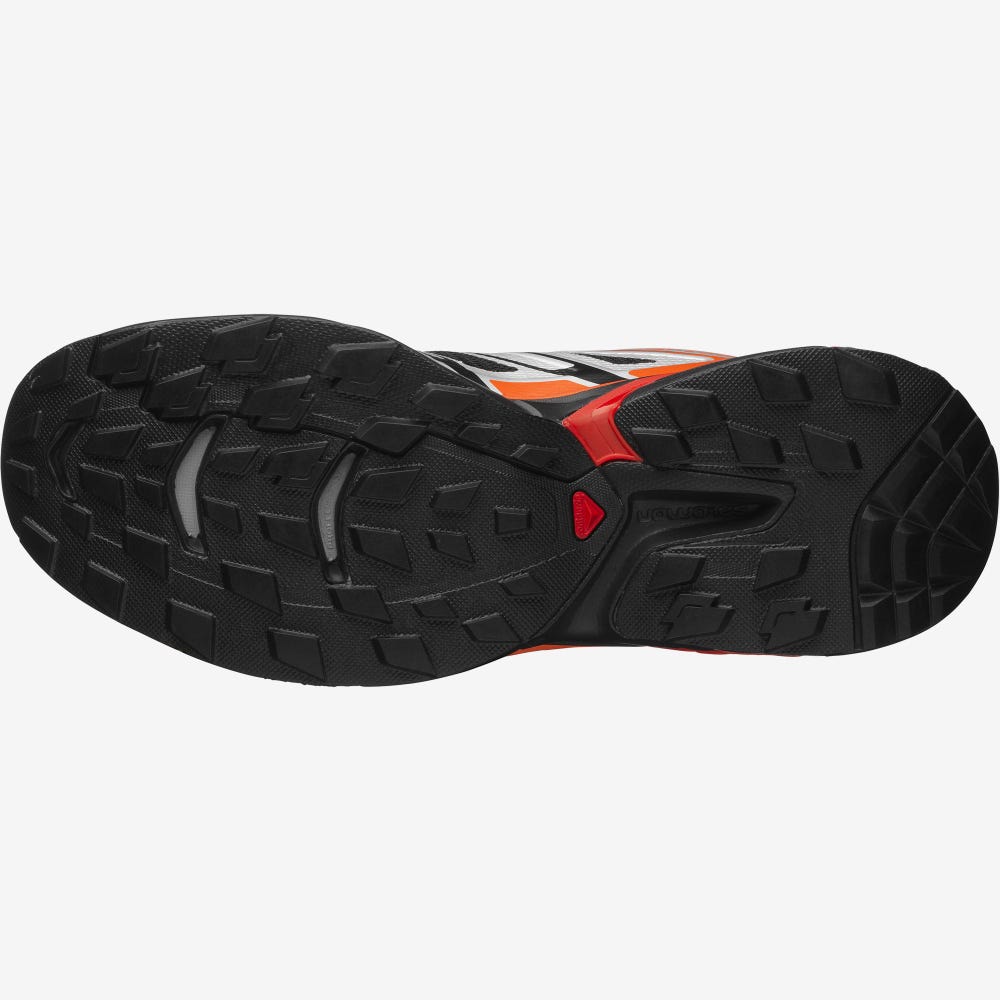 Women's Salomon XT-WINGS 2 Sneakers Black/Silver/Orange | GQBO-94713