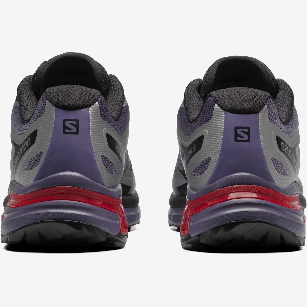Women's Salomon XT-WINGS 2 Sneakers Black/Red | RCGY-61970