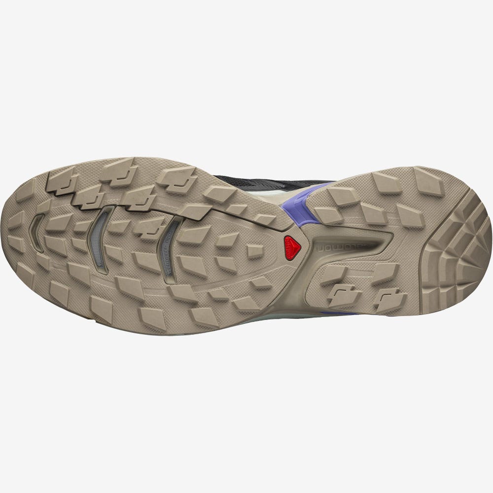 Women's Salomon XT-WINGS 2 Sneakers Black/Light Turquoise Grey | UBXO-51908