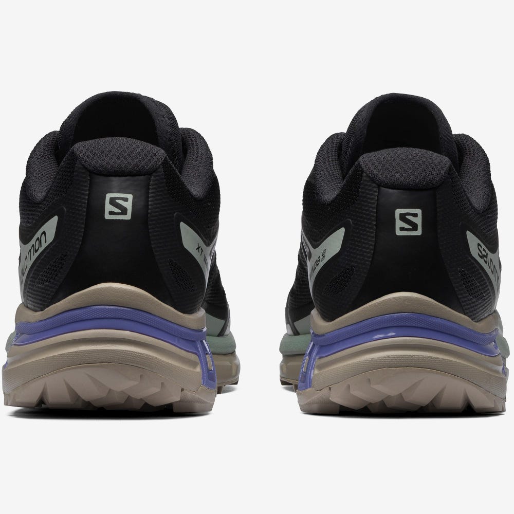 Women's Salomon XT-WINGS 2 Sneakers Black/Light Turquoise Grey | UBXO-51908