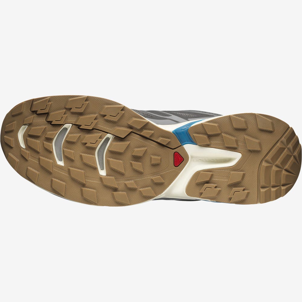 Women's Salomon XT-WINGS 2 Sneakers Grey/Light Yellow/Blue | IMCE-50382
