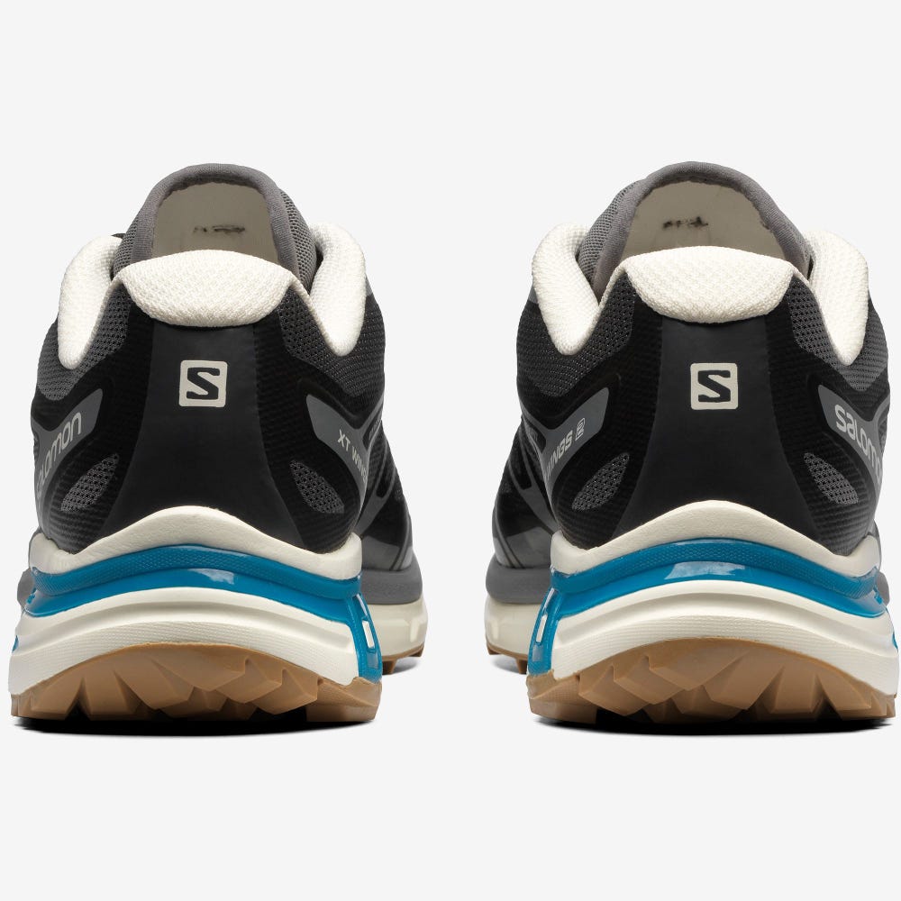 Women's Salomon XT-WINGS 2 Sneakers Grey/Light Yellow/Blue | IMCE-50382