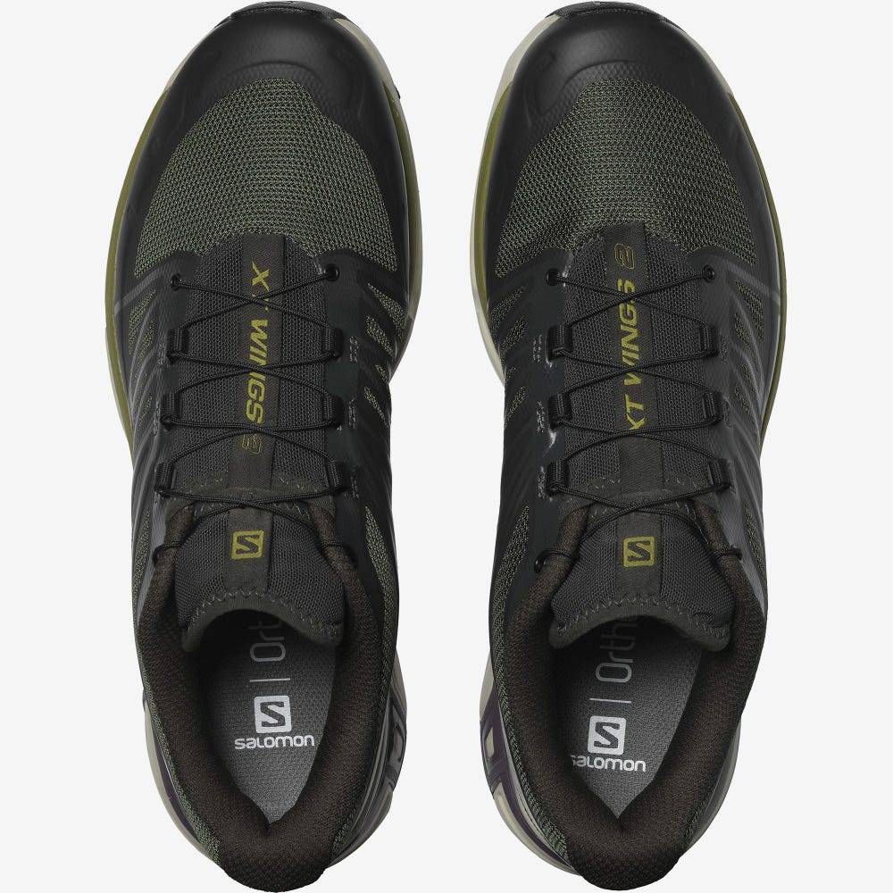 Women's Salomon XT-WINGS 2 Sneakers Olive/Green | AUPZ-09457