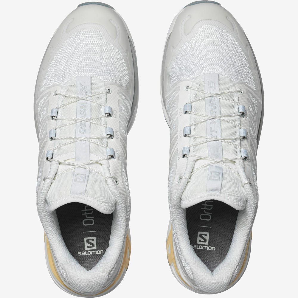 Women's Salomon XT-WINGS 2 Sneakers White/Cream | QRVB-46218